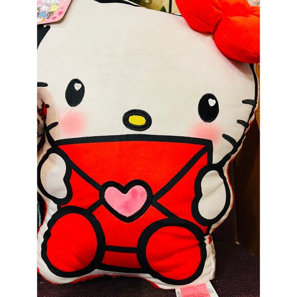 Hello kitty Easter bundle x large pillow with Hello Kitty with large red Bow - Picture 5 of 11
